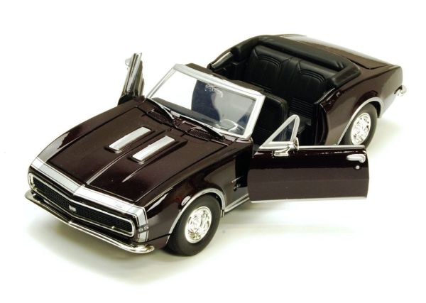 Motor Max Chevy Camaro SS 1967 Model Metal Araba Siyah 1:24