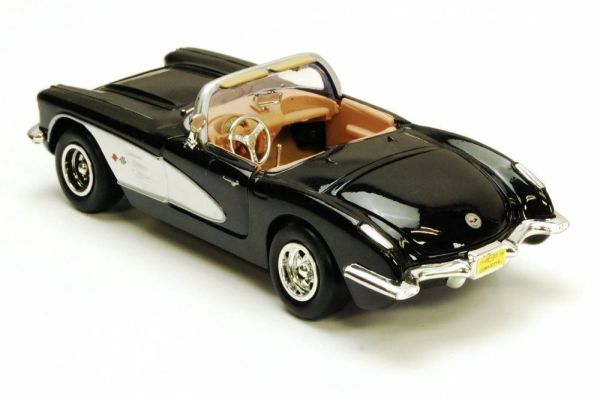 Motor Max Corvette 1959 Model Metal Araba Siyah 1:24