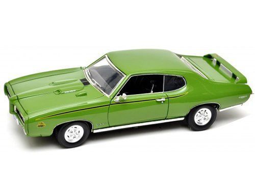 Motor Max Pontiac GTO Judge 1969 Model Metal Araba Yeşil 1:18