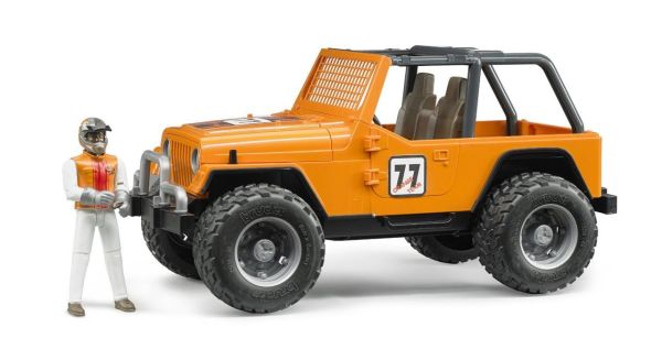 Bruder 02542 Jeep Cross Safari Aracı ve Kasklı Adam