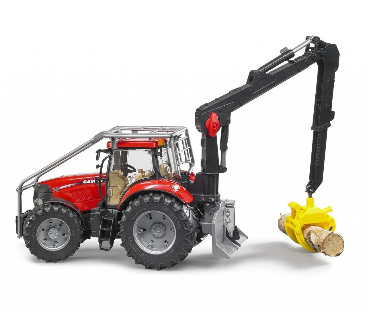 Bruder 03097 Case Puma 230 CVX Tomruk Taşıyan Traktör
