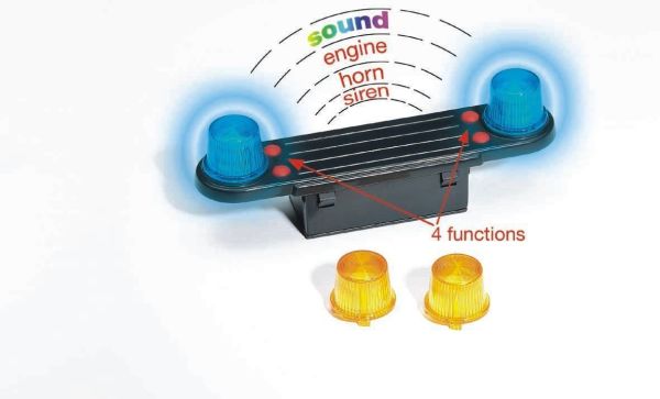 Bruder 02801 Işıklı Ve Sesli Siren