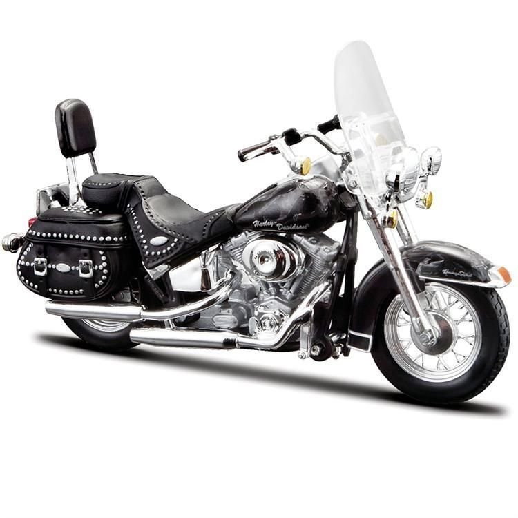 Maisto Harley Davidson 2002 FLSTC Heritage 1:18 Model Motorsiklet