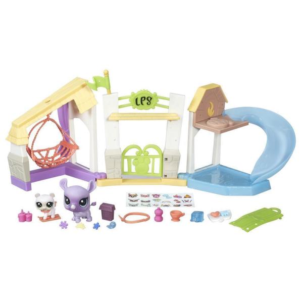 Littlest Pet Shop Miniş Kaykay Parkı