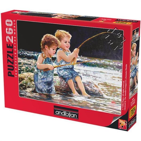 Anatolian Puzzle 260 Parça Minik Balıkçılar 3291