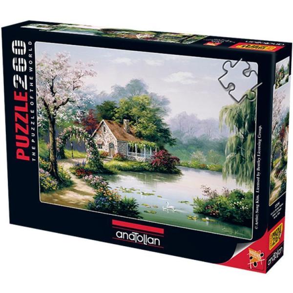 Anatolian Puzzle 260 Parça Küçük Bahçe Köşkü 3304