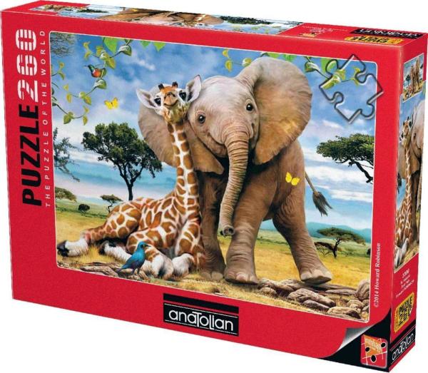 Anatolian Puzzle 260 Parça İki Kafalar 3308