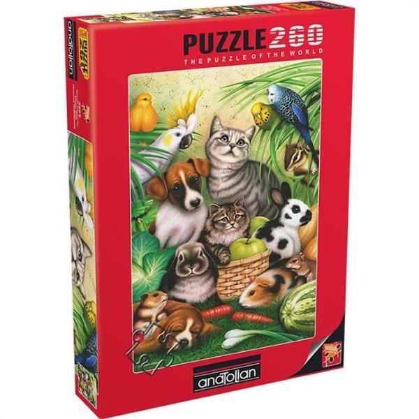 Anatolian Puzzle 260 Parça Büyülü Hayvanlar 3286