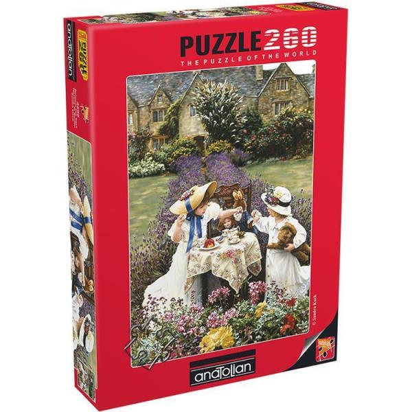 Anatolian Puzzle 260 Parça Bahçede Çay Saati 3292