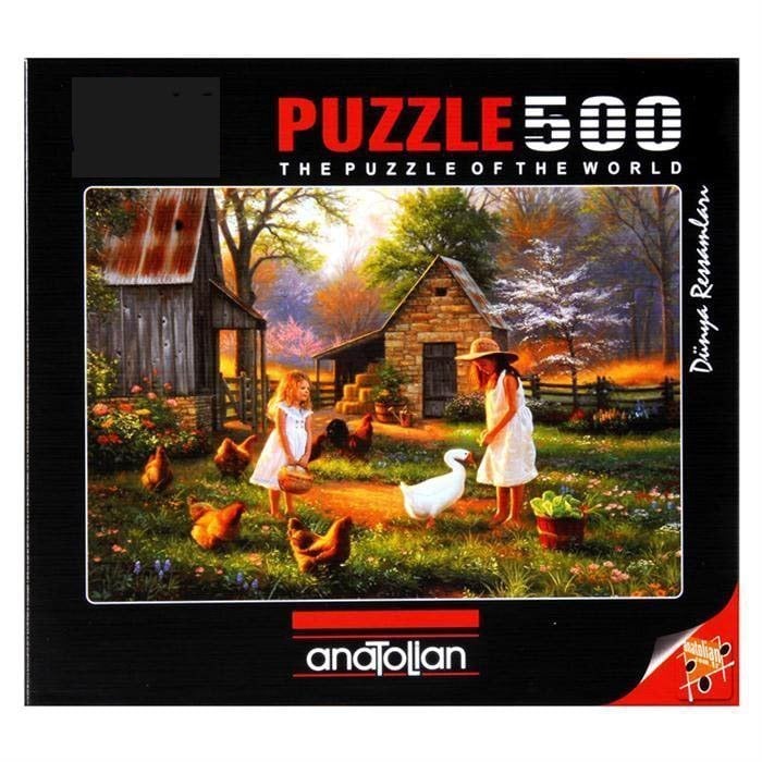 Anatolian Puzzle 500 Parça Çiftlikte Akşamüstü 3515