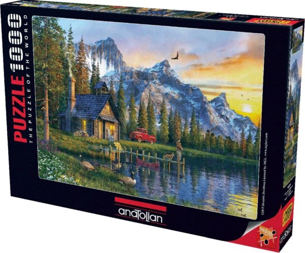 Anatolian Puzzle 1000 Parça Dağevinde Günbatımı