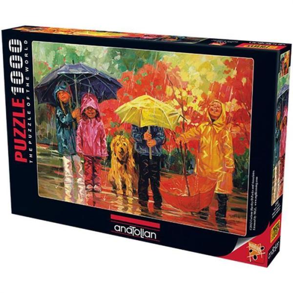 Anatolian Puzzle 1000 Parça Yağmur Keyfi 3153