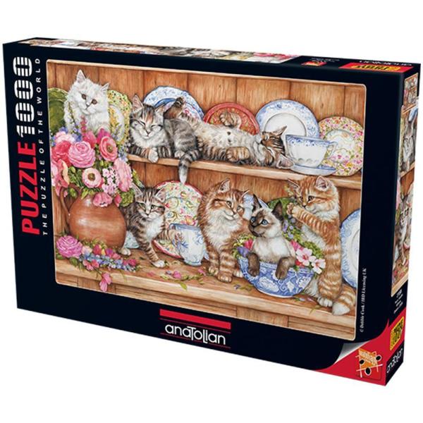 Anatolian Puzzle 1000 Parça Yavru Kediler 3158