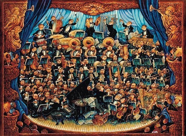 Anatolian Puzzle 1000 Parça Orkestra 3177