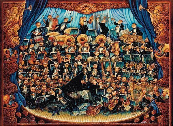 Anatolian Puzzle 1000 Parça Orkestra 3177