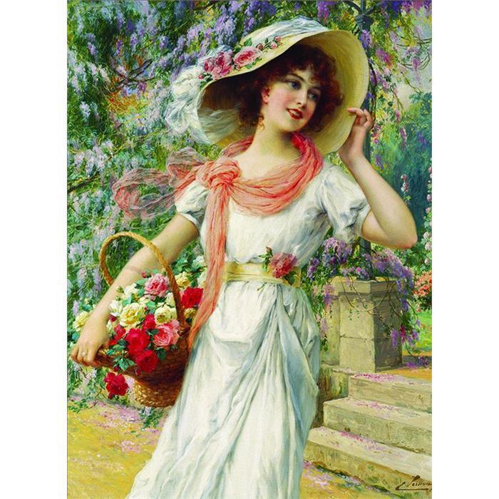 Anatolian Puzzle 1000 Parça Çiçekçi Kız 3170