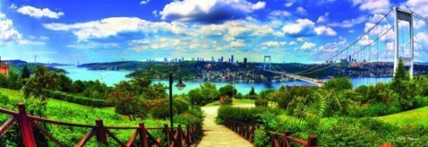 Perre Puzzle 1000 Parça Ortatepeden Boğaz 1028