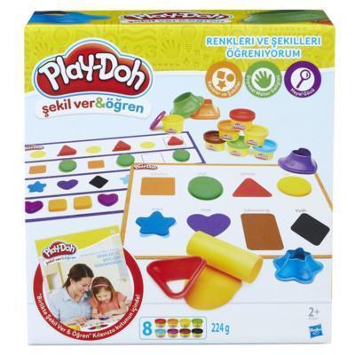 Play-Doh Renkleri ve Şekilleri Öğreniyorum