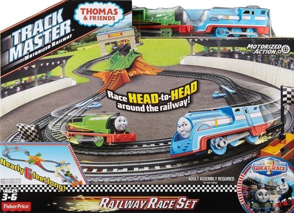 Thomas ve Percy Tren Yolu Yarış Seti