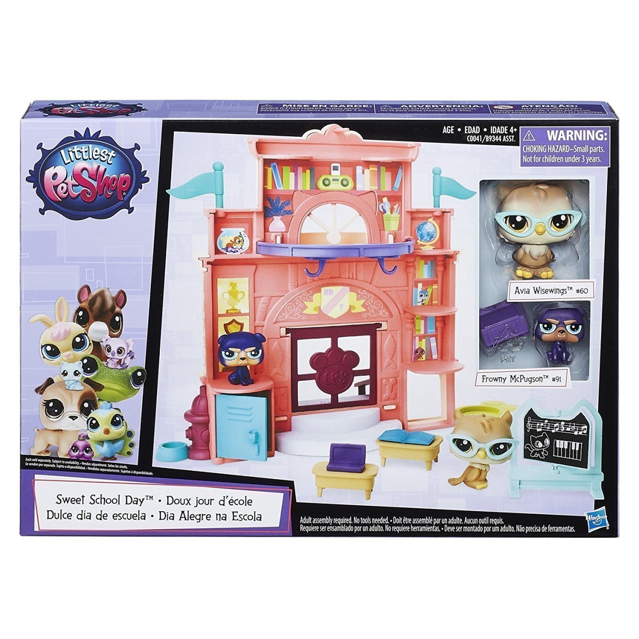 Littlest Pet Shop Miniş Oyun Seti Okul