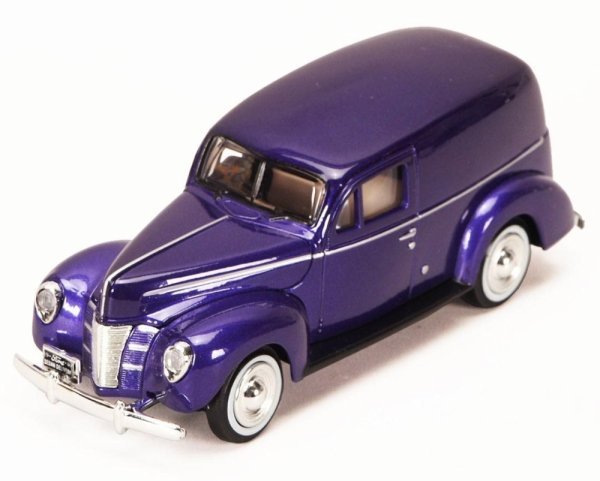 Motor Max Ford Sedan Delivery 1940 Model Metal Araba Mor 1:24
