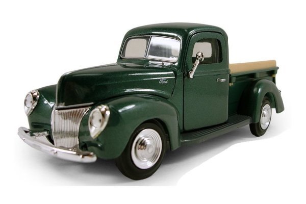 Motor Max Ford Pickup 1940 Model Metal Araba Yeşil 1:24