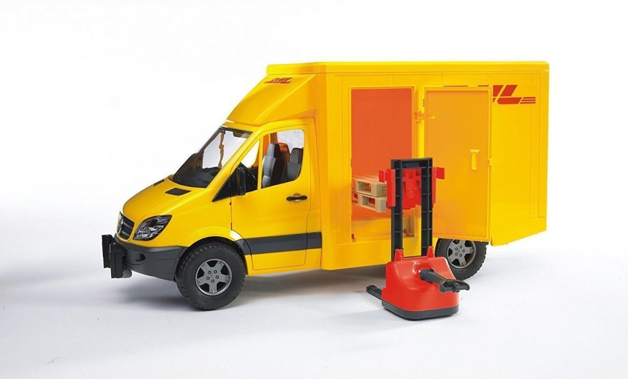 Bruder 02534 Mercedes Benz Sprınter Dhl Kamyonu ve Transpalet