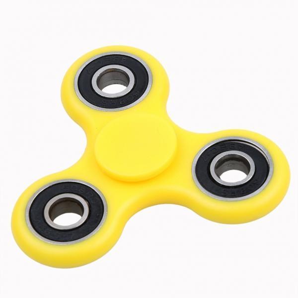 Stres Çarkı Hand Spinner Rulmanlı Sarı