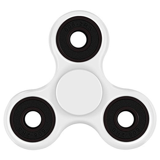 Stres Çarkı Hand Spinner Rulmanlı Beyaz