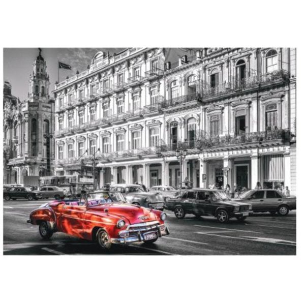 Keskin Color 1000 Parça Kırmızı Araba Puzzle 260383-99