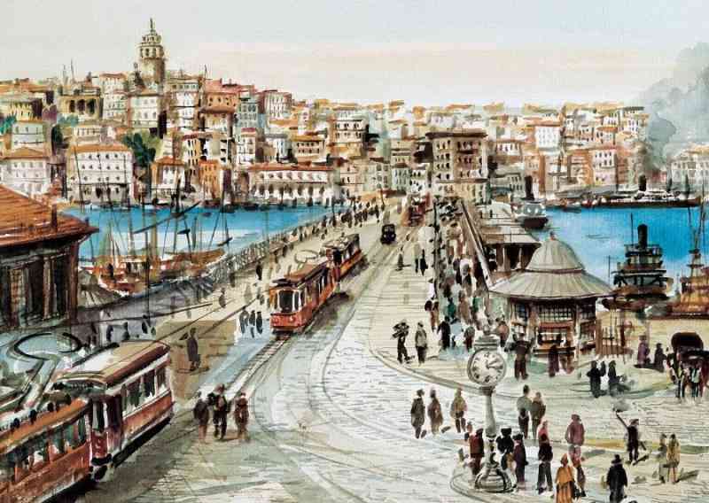 Keskin Color 1000 Parça Galata Köprüsü Puzzle 260336-99
