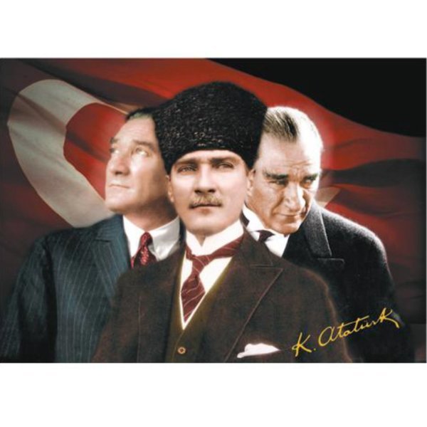 Keskin Color 1000 Parça Atatürk Üç Portre Puzzle 260322-99
