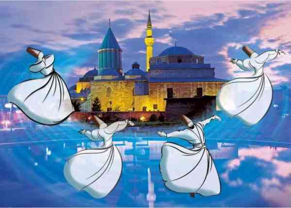 Keskin Color 1000 Parça Semazen ve Mevlana Puzzle 260376-99