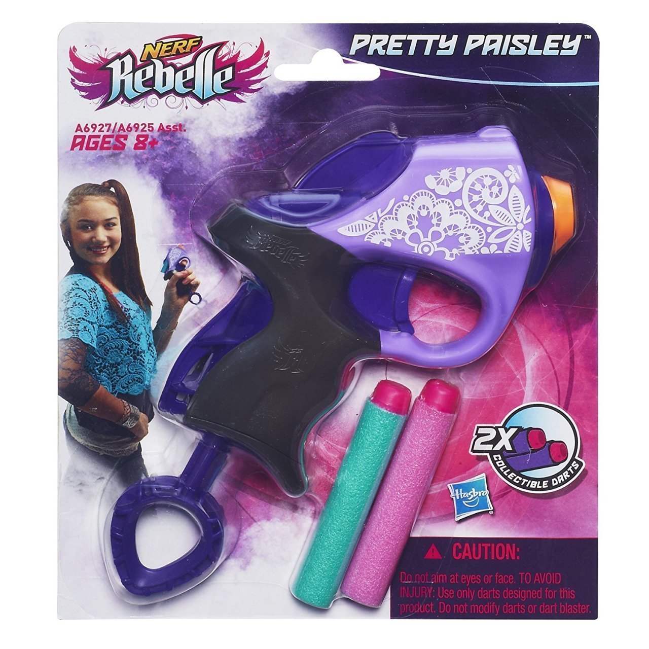 Nerf Rebelle Mini Blaster Flower Mor