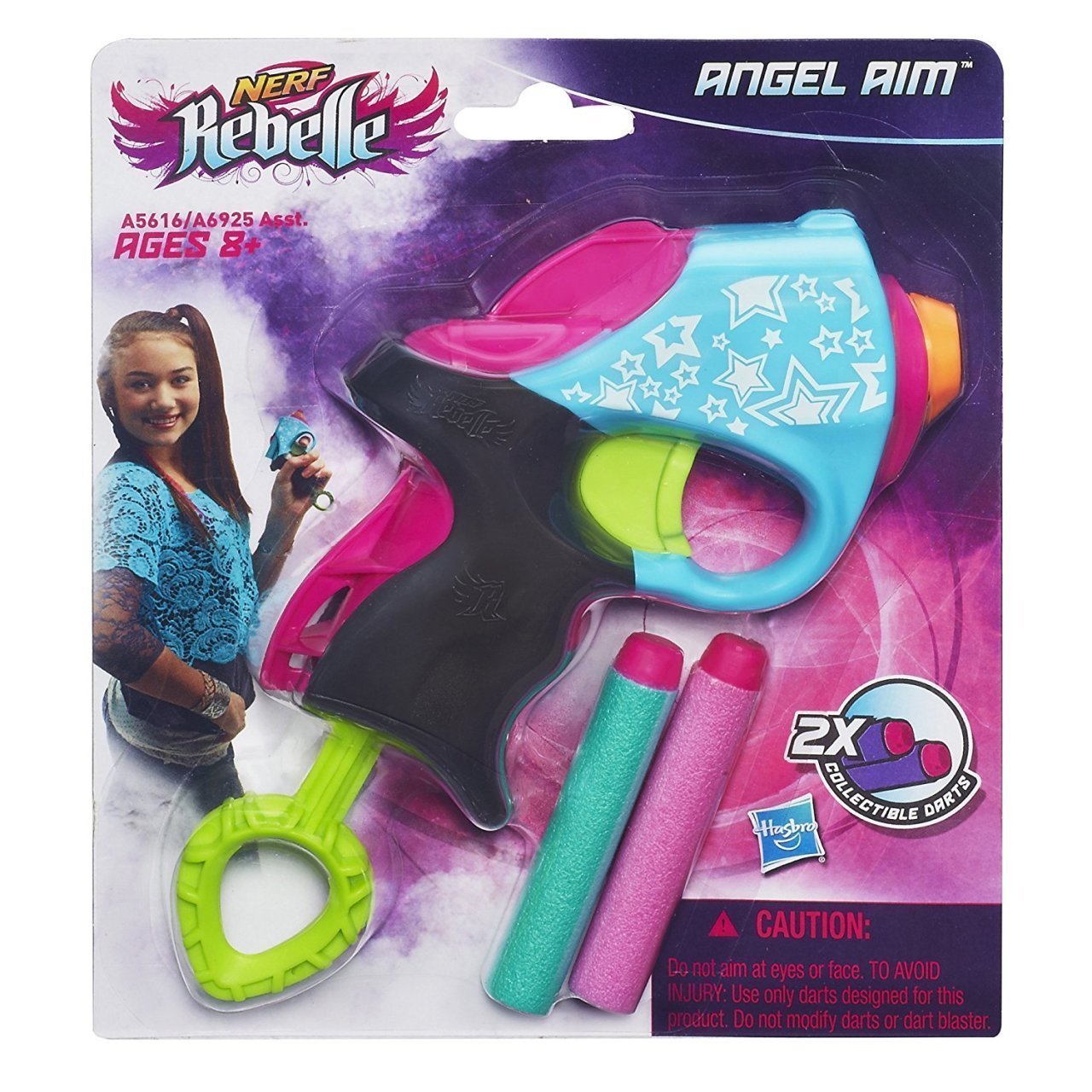 Nerf Rebelle Mini Blaster Flower Mavi