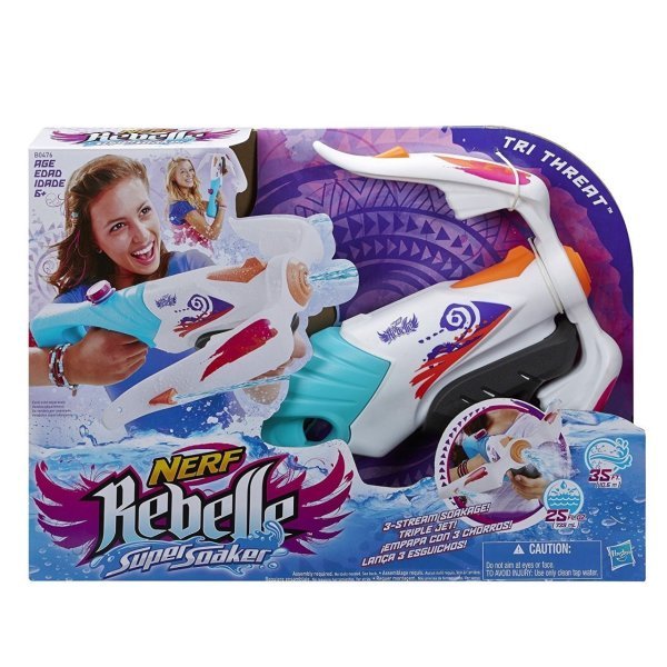 Nerf Rebelle Super Soaker Tri Threat
