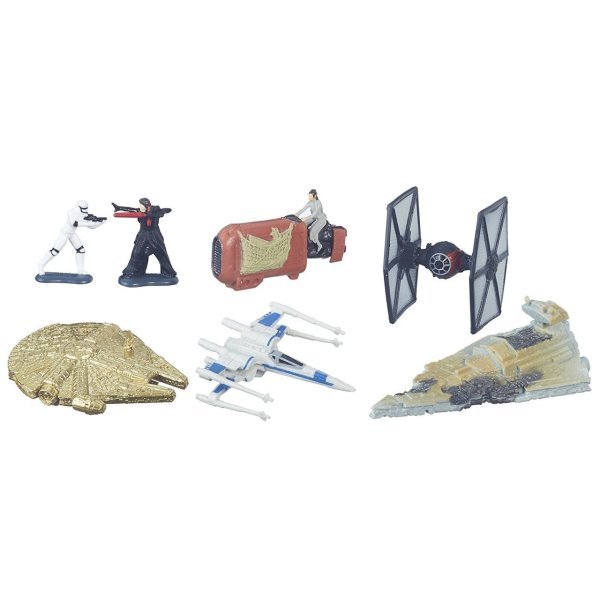Star Wars The Force Awakens Micro Machines Deluxe Vehicle Pack Battle for Jakku