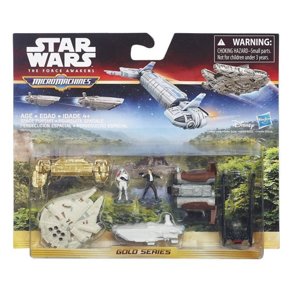 Star Wars The Force Awakens Micro Machines Deluxe Vehicle Pack Space Pursuit