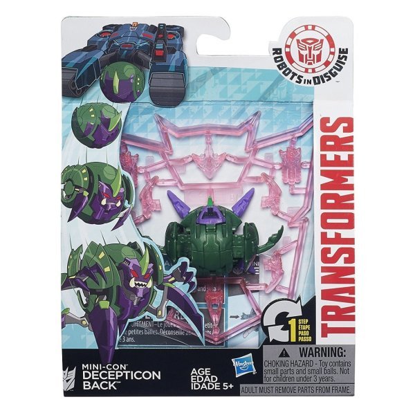 Transformers Mini-Con Decepticon Back