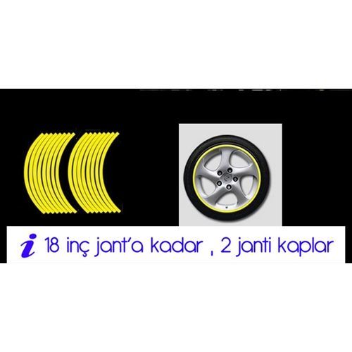 ModaCar SARI Jant Fosforu 425797