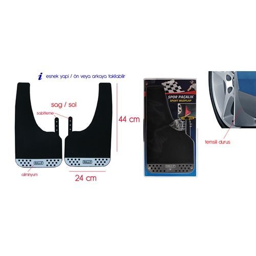 ModaCar RALLY Nikelajlı Çamur Önleyici Paçalık 425365