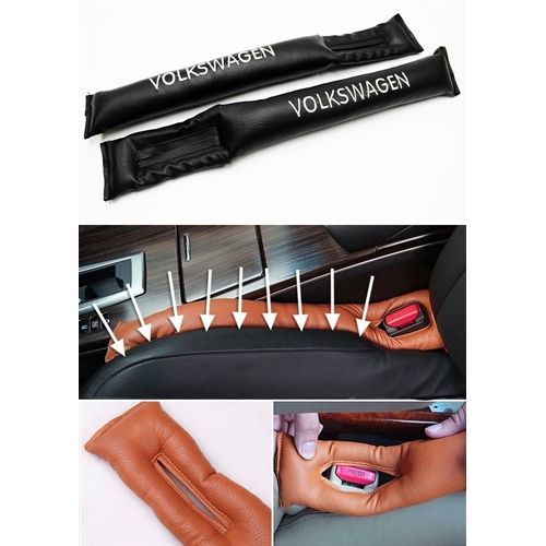 Simoni Racing VW Yazılı Deri Koltuk Konsol Arası Boşluk Kapatıcı 424705