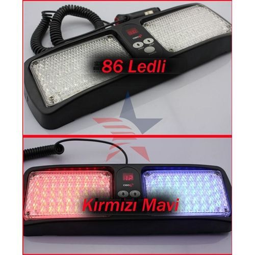 ModaCar 86 Ledli Güneşlik Flaş Lamba 424556