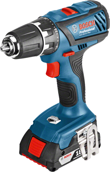 Bosch Professional GSR 18-2-LI Plus 4 Ah Çift Akülü Delme/Vidalama - L-boxx Çantalı