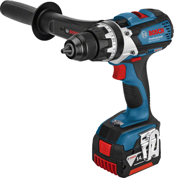 Bosch Professional GSR 14,4 VE-EC 4 Ah Çift Akülü Delme/Vidalama - Kömürsüz Motor