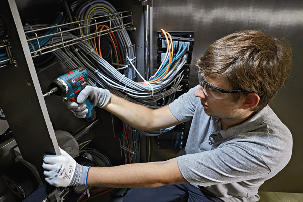 Bosch Professional GSR 12 V-20 HX EC 2,5 Ah Çift Akülü Delme/Vidalama - Kömürsüz Motor