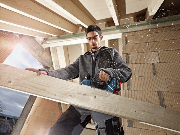 Bosch Professional GHO 18 V-LI 4 Ah Çift Akülü Planya - L-boxx Çantalı