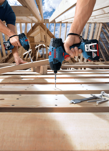 Bosch Professional GDR 18 V-LI MF 4 Ah Çift Akülü Darbeli Somun Sıkma - L-boxx Çantalı