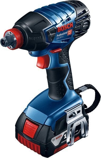 Bosch Professional GDX 18 V-LI 5,0 Ah Çift Akülü Darbeli Somun Sıkma - L-boxx Çantalı