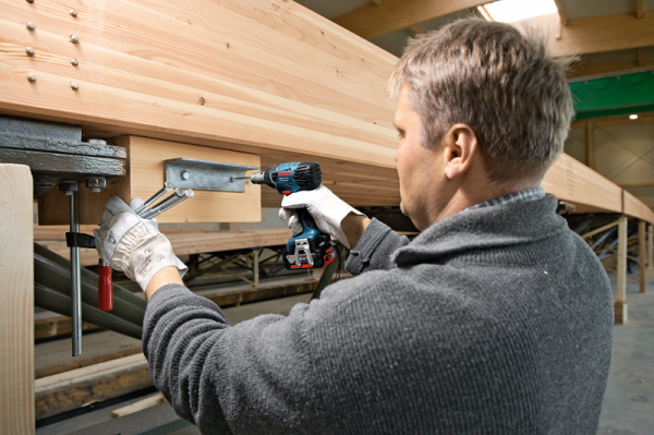 Bosch Professional GDS 18 V-LI 5,0 Ah Çift Akülü Darbeli Somun Sıkma - L-boxx Çantalı